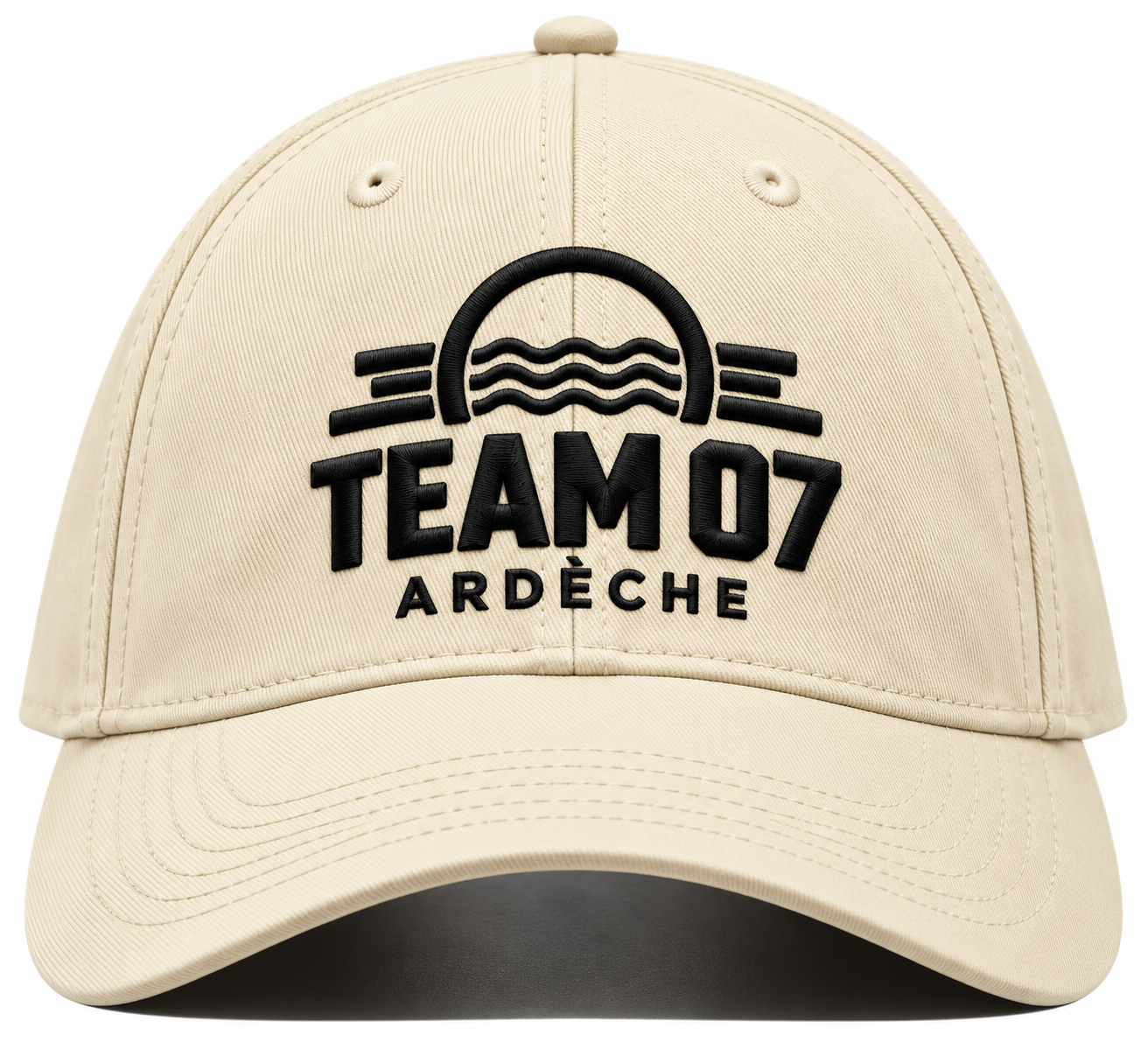 Casquette TEAM 07 beige