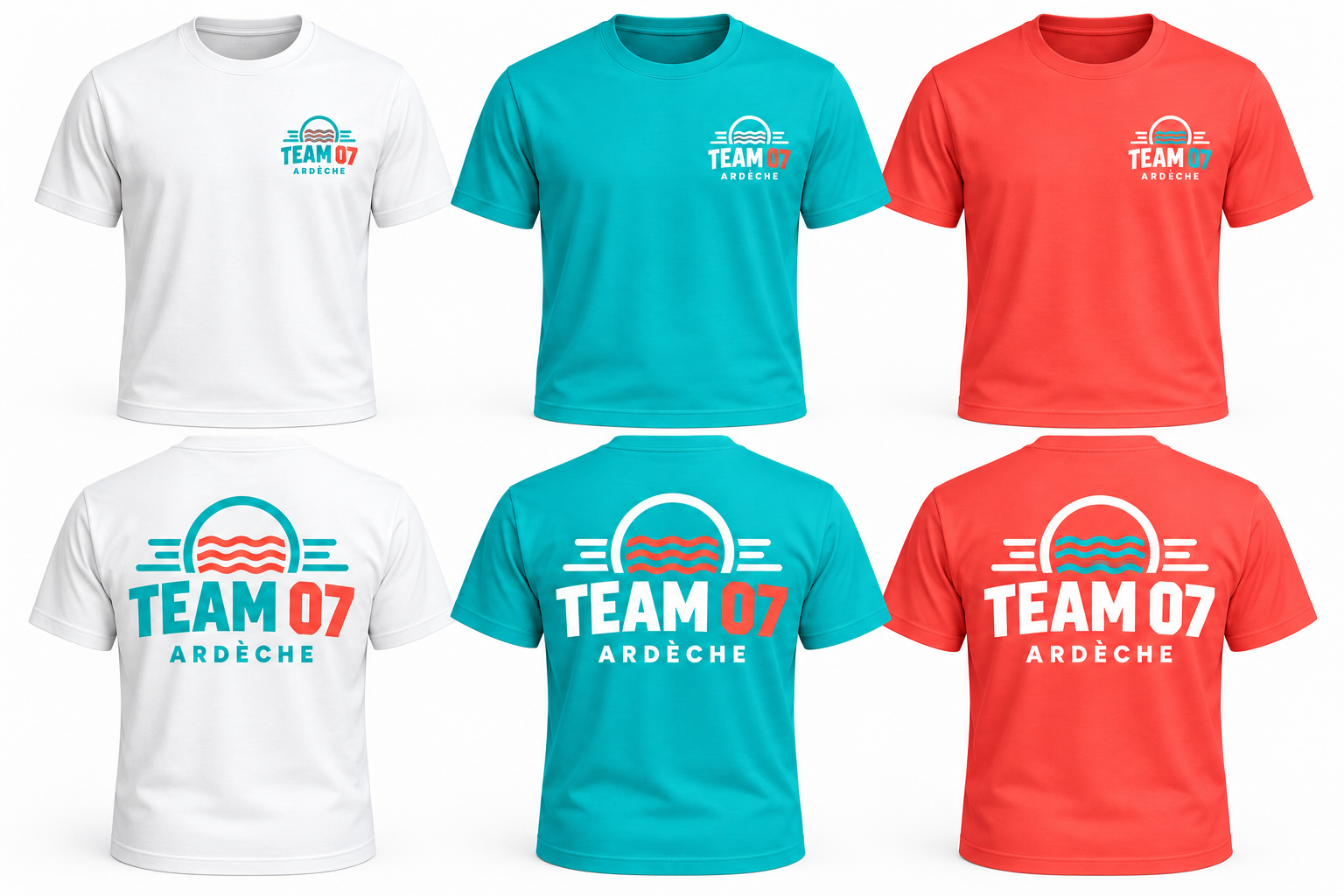 Collection tee-shirts TEAM 07
