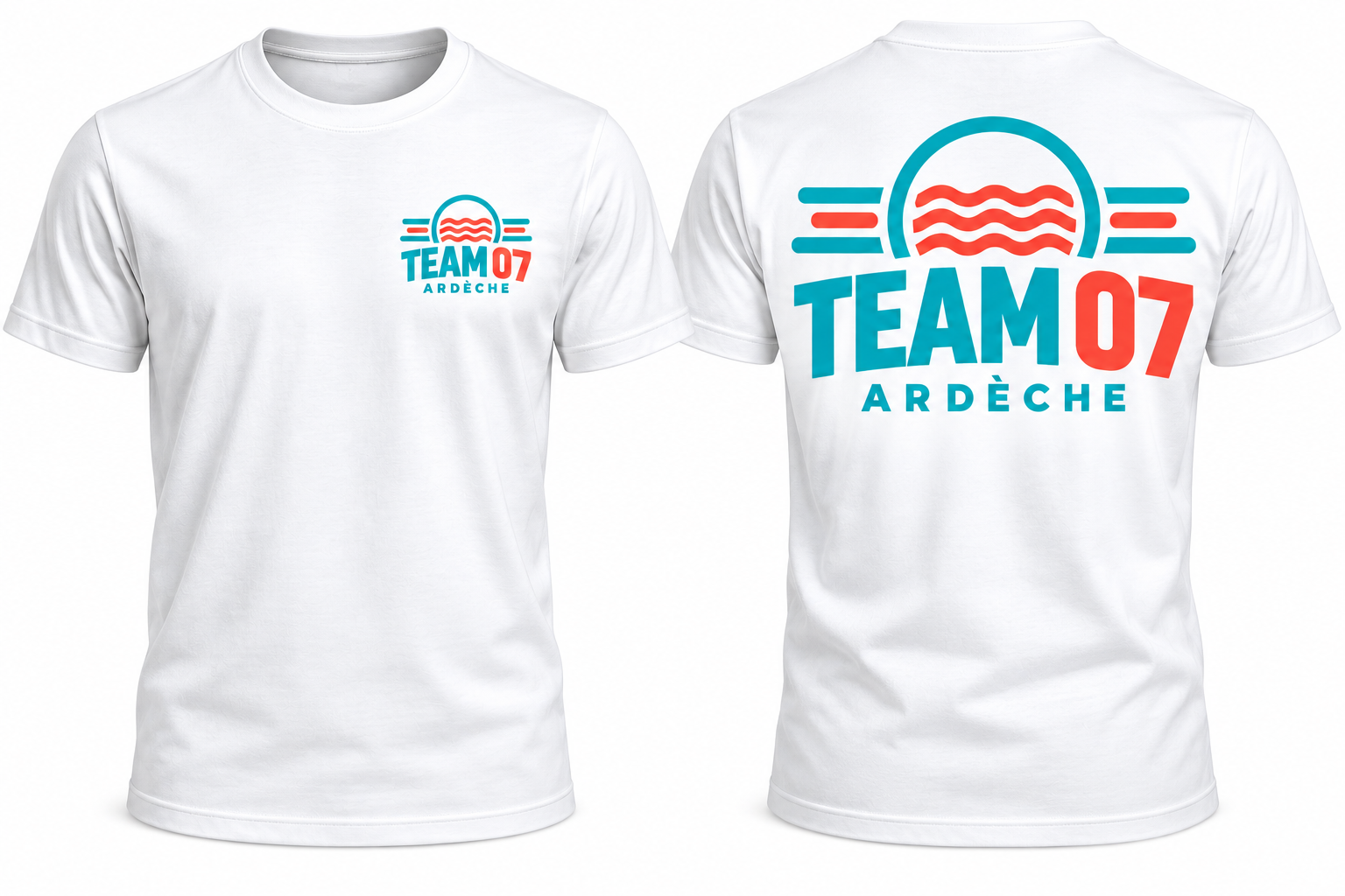 Tee-shirt TEAM 07 blanc